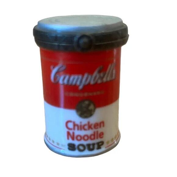 Campbell’s Chicken Soup PHB Porcelain Hinged Trinket Box MCF W/ Spoon Midwest - Picture 7 of 8